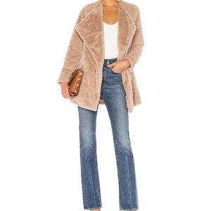 BB Dakota Faux Fur Jacket size extra small